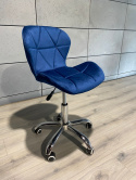 Krzesło obrotowe VASTO OFFICE VELVET BLUE II GATUNEK