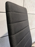 Krzesło tapicerowane VALVA LINE FABRIC BLACK OUTLET