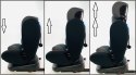 Fotelik samochodowy ISOFIX 360 GT 40-125 cm uniwersalny