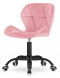 Krzesło obrotowe VASTO OFFICE VELVET PINK SMOKE OUTLET