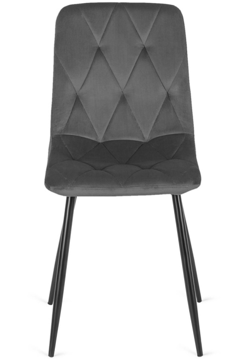 Krzesło tapicerowane BORGO VELVET DARK GREY II GATUNEK Krzesło tapicerowane BORGO VELVET DARK GREY II GATUNEK