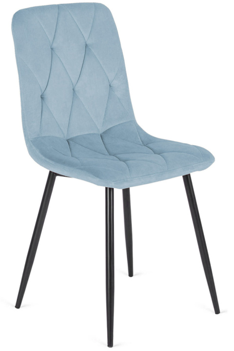 Krzesło tapicerowane BORGO VELVET LIGHT BLUE II GATUNEK Krzesło tapicerowane BORGO VELVET LIGHT BLUE II GATUNEK