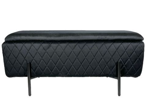 PUFA kufer Lugano LUZZI DIAMOND BLACK VELVET 95 II GATUNEK PUFA kufer Lugano LUZZI DIAMOND BLACK VELVET 95 II GATUNEK