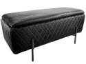 PUFA kufer Lugano LUZZI DIAMOND BLACK VELVET 95 II GATUNEK