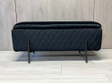 PUFA kufer Lugano LUZZI DIAMOND BLACK VELVET 95 II GATUNEK