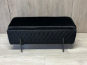 PUFA kufer Lugano LUZZI DIAMOND BLACK VELVET 95 II GATUNEK