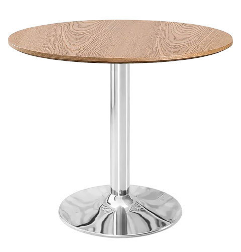Stół okrągły VICTORY DARK WOOD 70 cm SILVER Stół okrągły VICTORY DARK WOOD 70 cm SILVER