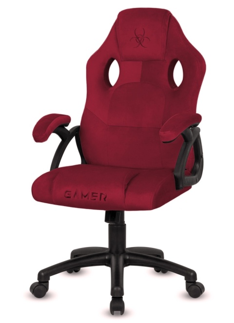 Fotel obrotowy do biurka CARRERA M ALCANTARA BURGUNDY Fotel obrotowy do biurka CARRERA M ALCANTARA BURGUNDY