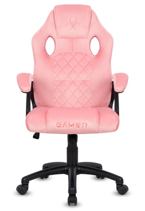 Fotel obrotowy do biurka CARRERA M ALCANTARA CARO PINK Fotel obrotowy do biurka CARRERA M ALCANTARA CARO PINK