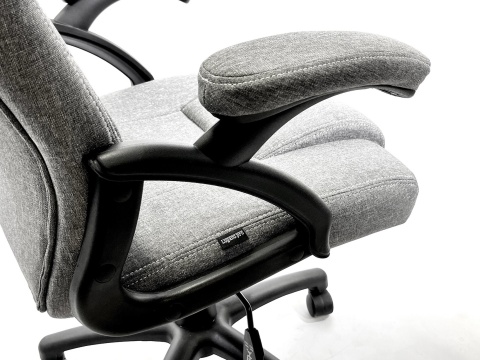 Fotel obrotowy do biurka CARRERA M STONE GREY + PINK FABRIC Fotel obrotowy do biurka CARRERA M STONE GREY + PINK FABRIC