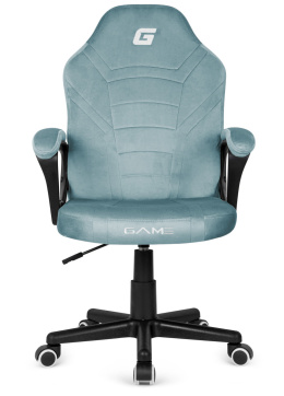 Fotel obrotowy do biurka MARIO ALCANTARA BLUE DUST OUTLET