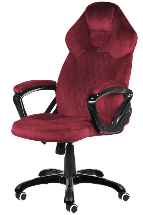 Fotel obrotowy do biurka SPIDER BURGUNDY ALCANTARA Fotel obrotowy do biurka SPIDER BURGUNDY ALCANTARA
