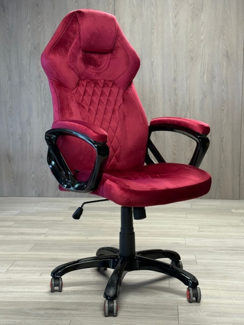 Fotel obrotowy do biurka SPIDER BURGUNDY ALCANTARA Fotel obrotowy do biurka SPIDER BURGUNDY ALCANTARA