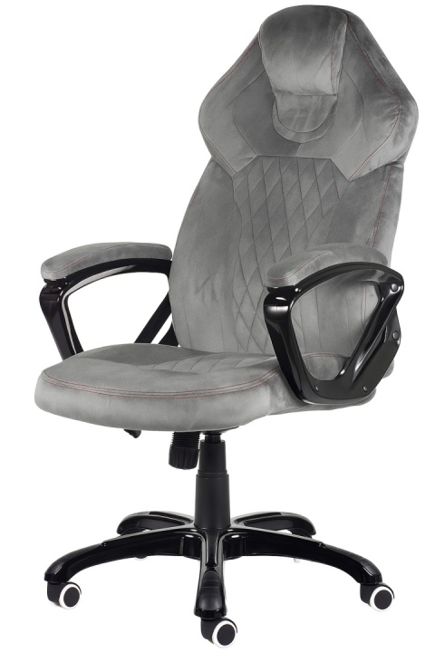 Fotel obrotowy do biurka SPIDER GREY ALCANTARA Fotel obrotowy do biurka SPIDER GREY ALCANTARA