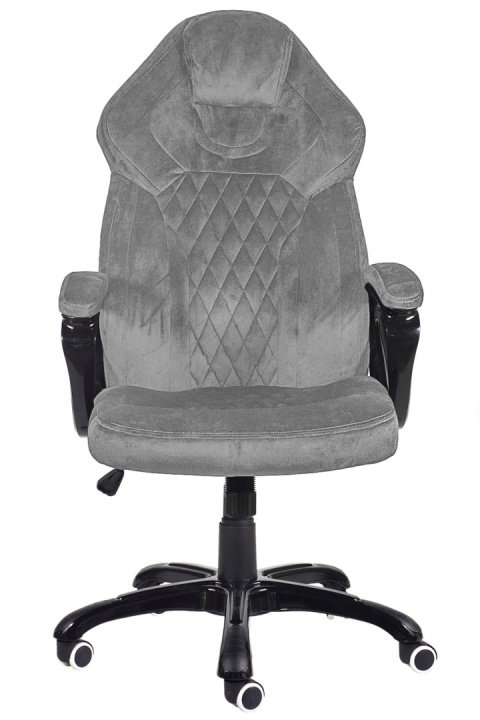 Fotel obrotowy do biurka SPIDER GREY ALCANTARA Fotel obrotowy do biurka SPIDER GREY ALCANTARA