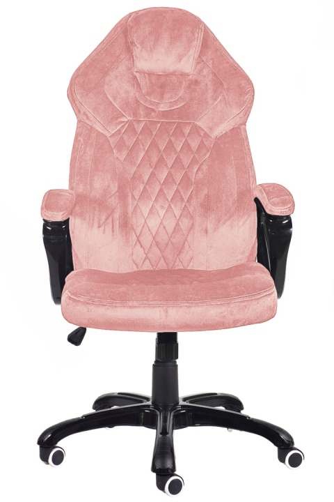 Fotel obrotowy do biurka SPIDER PINK ALCANTARA Fotel obrotowy do biurka SPIDER PINK ALCANTARA