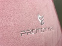 Fotel obrotowy do biurka SPIDER PINK ALCANTARA