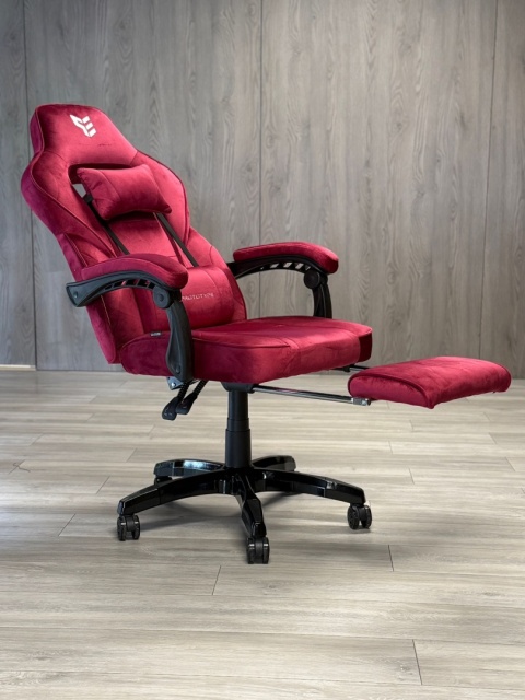 Fotel obrotowy do biurka TITAN BURGUNDY ALCANTARA PRO Fotel obrotowy do biurka TITAN BURGUNDY ALCANTARA PRO
