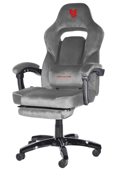Fotel obrotowy do biurka TITAN GREY ALCANTARA PRO Fotel obrotowy do biurka TITAN GREY ALCANTARA PRO