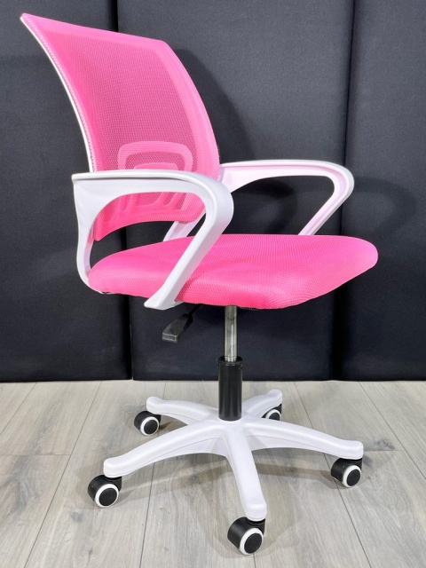 Fotel obrotowy do biurka VENTO PINK MESH II GATUNEK Fotel obrotowy do biurka VENTO PINK MESH II GATUNEK