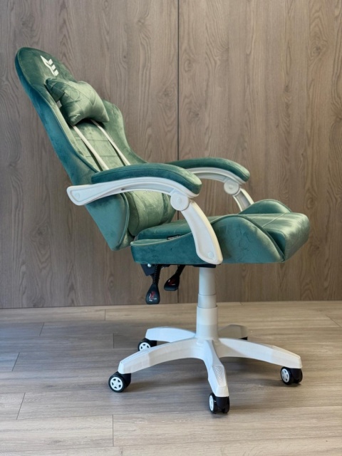 Fotel obrotowy gamingowy ENZO XL MINT ALCANTARA ICE Fotel obrotowy gamingowy ENZO XL MINT ALCANTARA ICE