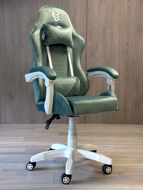 Fotel obrotowy gamingowy ENZO XL MINT ALCANTARA ICE Fotel obrotowy gamingowy ENZO XL MINT ALCANTARA ICE