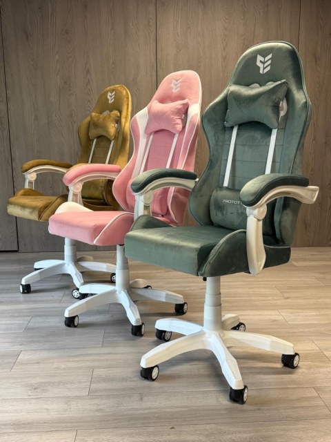 Fotel obrotowy gamingowy ENZO XL MINT ALCANTARA ICE Fotel obrotowy gamingowy ENZO XL MINT ALCANTARA ICE