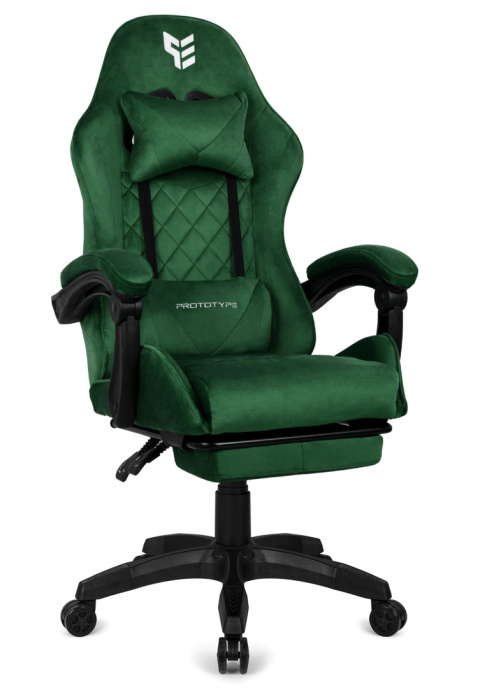 Fotel obrotowy gamingowy HERO POKER PRO DARK GREEN ALCANTARA OUTLET Fotel obrotowy gamingowy HERO POKER PRO DARK GREEN ALCANTARA OUTLET