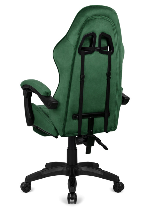 Fotel obrotowy gamingowy HERO POKER PRO DARK GREEN ALCANTARA OUTLET Fotel obrotowy gamingowy HERO POKER PRO DARK GREEN ALCANTARA OUTLET
