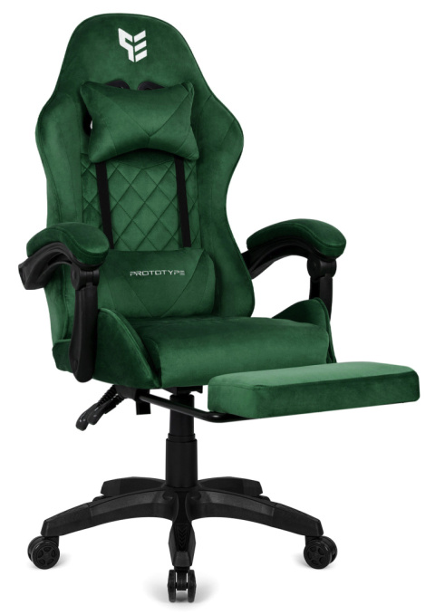 Fotel obrotowy gamingowy HERO POKER PRO DARK GREEN ALCANTARA OUTLET Fotel obrotowy gamingowy HERO POKER PRO DARK GREEN ALCANTARA OUTLET