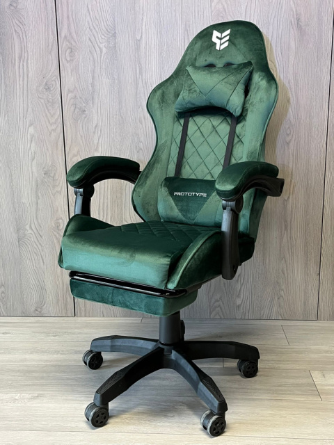 Fotel obrotowy gamingowy HERO POKER PRO DARK GREEN ALCANTARA OUTLET Fotel obrotowy gamingowy HERO POKER PRO DARK GREEN ALCANTARA OUTLET