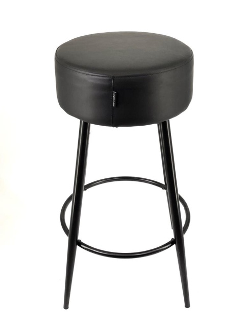 Krzesło barowe ASTI BLACK PU hoker BAR II GATUNEK Krzesło barowe ASTI BLACK PU hoker BAR II GATUNEK
