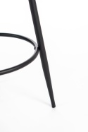 Krzesło barowe ASTI BLACK PU hoker BAR II GATUNEK
