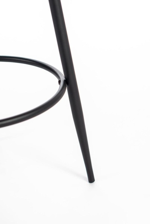 Krzesło barowe ASTI BLACK PU hoker BAR II GATUNEK Krzesło barowe ASTI BLACK PU hoker BAR II GATUNEK