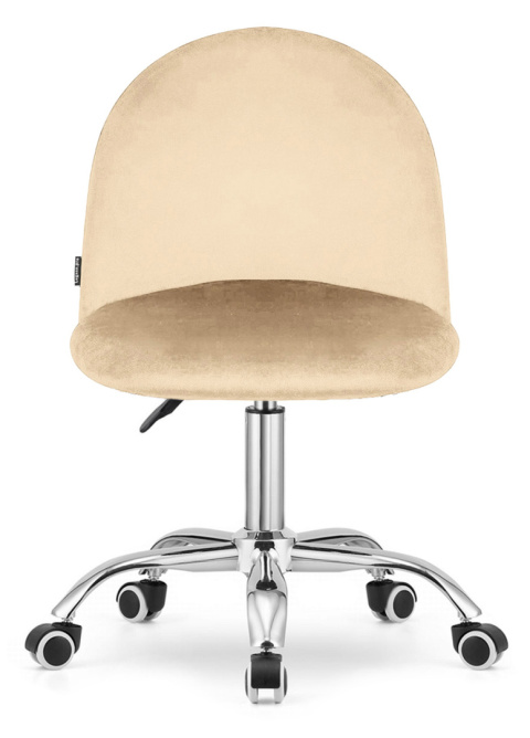 Krzesło obrotowe GLORIA OFFICE CREAM VELVET Krzesło obrotowe GLORIA OFFICE CREAM VELVET