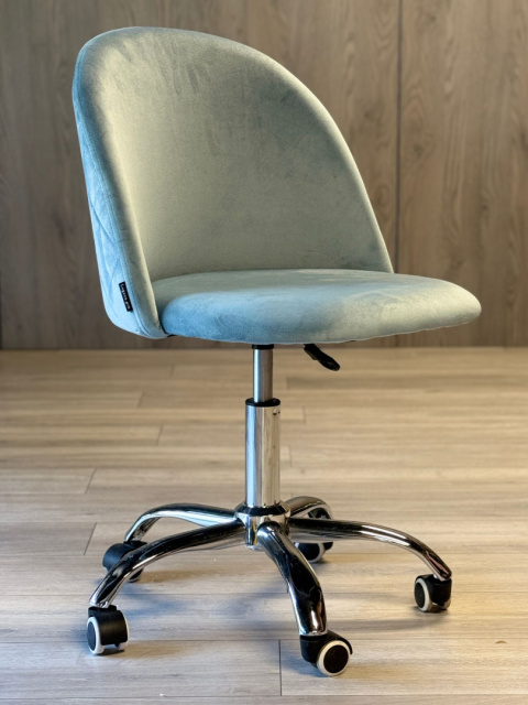 Krzesło obrotowe GLORIA OFFICE LIGHT BLUE VELVET Krzesło obrotowe GLORIA OFFICE LIGHT BLUE VELVET