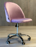 Krzesło obrotowe GLORIA OFFICE VIOLET VELVET