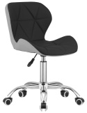Krzesło obrotowe VASTO OFFICE PU BLACK + GREY II GATUNEK