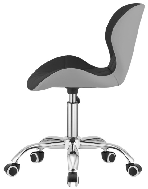 Krzesło obrotowe VASTO OFFICE PU BLACK + GREY II GATUNEK Krzesło obrotowe VASTO OFFICE PU BLACK + GREY II GATUNEK