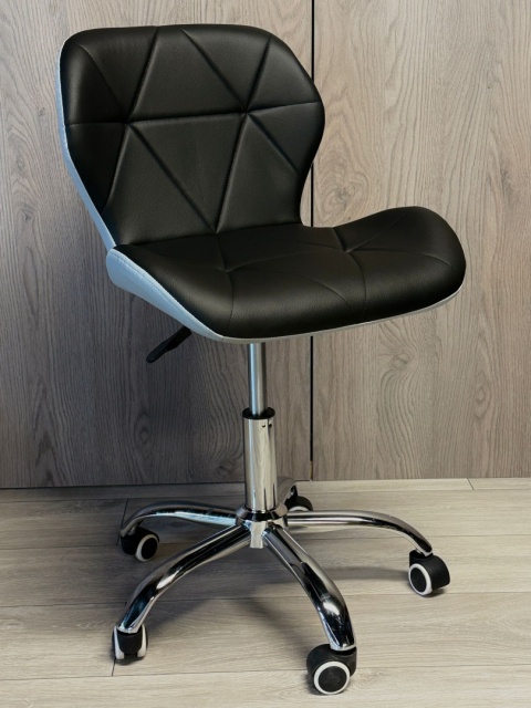 Krzesło obrotowe VASTO OFFICE PU BLACK + GREY II GATUNEK Krzesło obrotowe VASTO OFFICE PU BLACK + GREY II GATUNEK