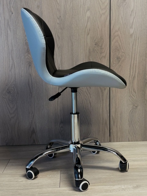 Krzesło obrotowe VASTO OFFICE PU BLACK + GREY II GATUNEK Krzesło obrotowe VASTO OFFICE PU BLACK + GREY II GATUNEK