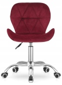 Krzesło obrotowe VASTO OFFICE VELVET BURGUNDY