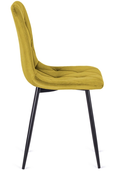 Krzesło tapicerowane BORGO VELVET OLIVE Krzesło tapicerowane BORGO VELVET OLIVE