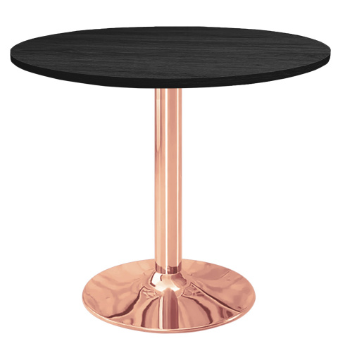 Stół okrągły VICTORY BLACK WOOD 70 cm COPPER Stół okrągły VICTORY BLACK WOOD 70 cm COPPER