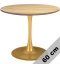 Stół okrągły VICTORY OAK WOOD 60 cm GOLD II GATUNEK