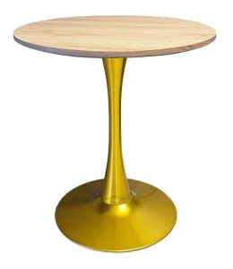 Stół okrągły VICTORY OAK WOOD 60 cm GOLD II GATUNEK