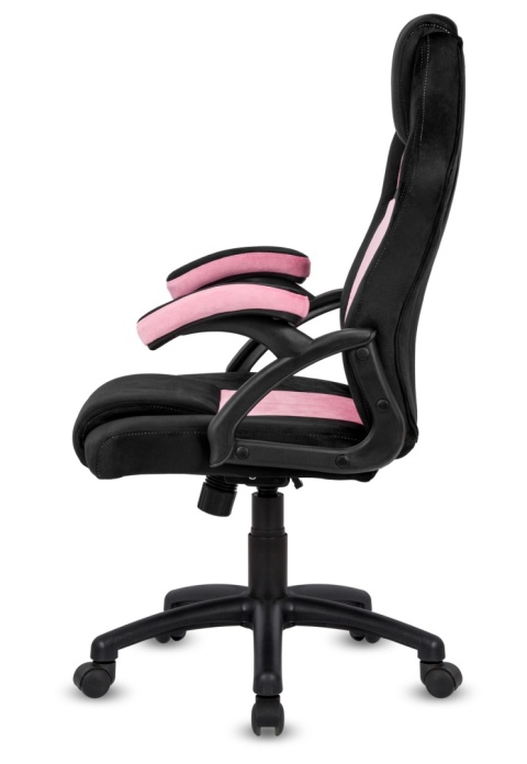 Fotel obrotowy do biurka CARRERA M ALCANTARA BLACK + PINK Fotel obrotowy do biurka CARRERA M ALCANTARA BLACK + PINK
