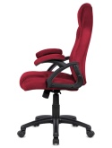 Fotel obrotowy do biurka CARRERA M ALCANTARA BURGUNDY