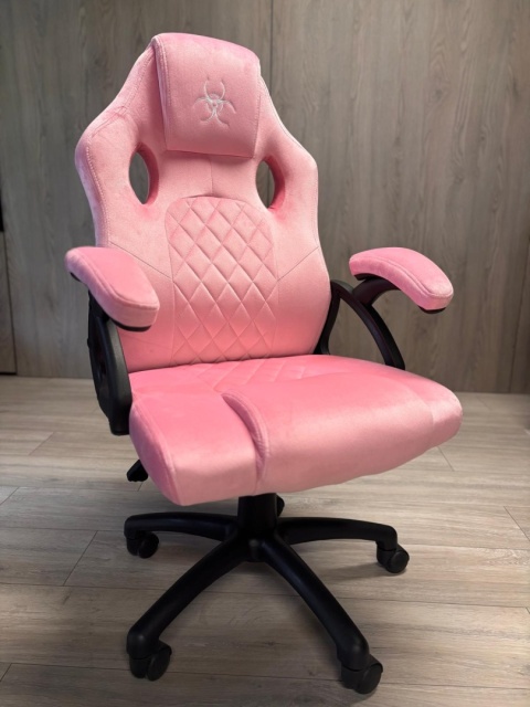 Fotel obrotowy do biurka CARRERA M ALCANTARA CARO PINK Fotel obrotowy do biurka CARRERA M ALCANTARA CARO PINK