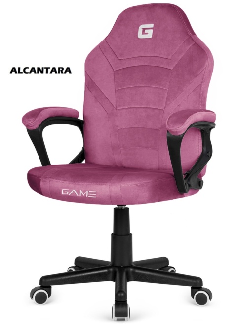 Fotel obrotowy do biurka MARIO ALCANTARA PURPLE Fotel obrotowy do biurka MARIO ALCANTARA PURPLE